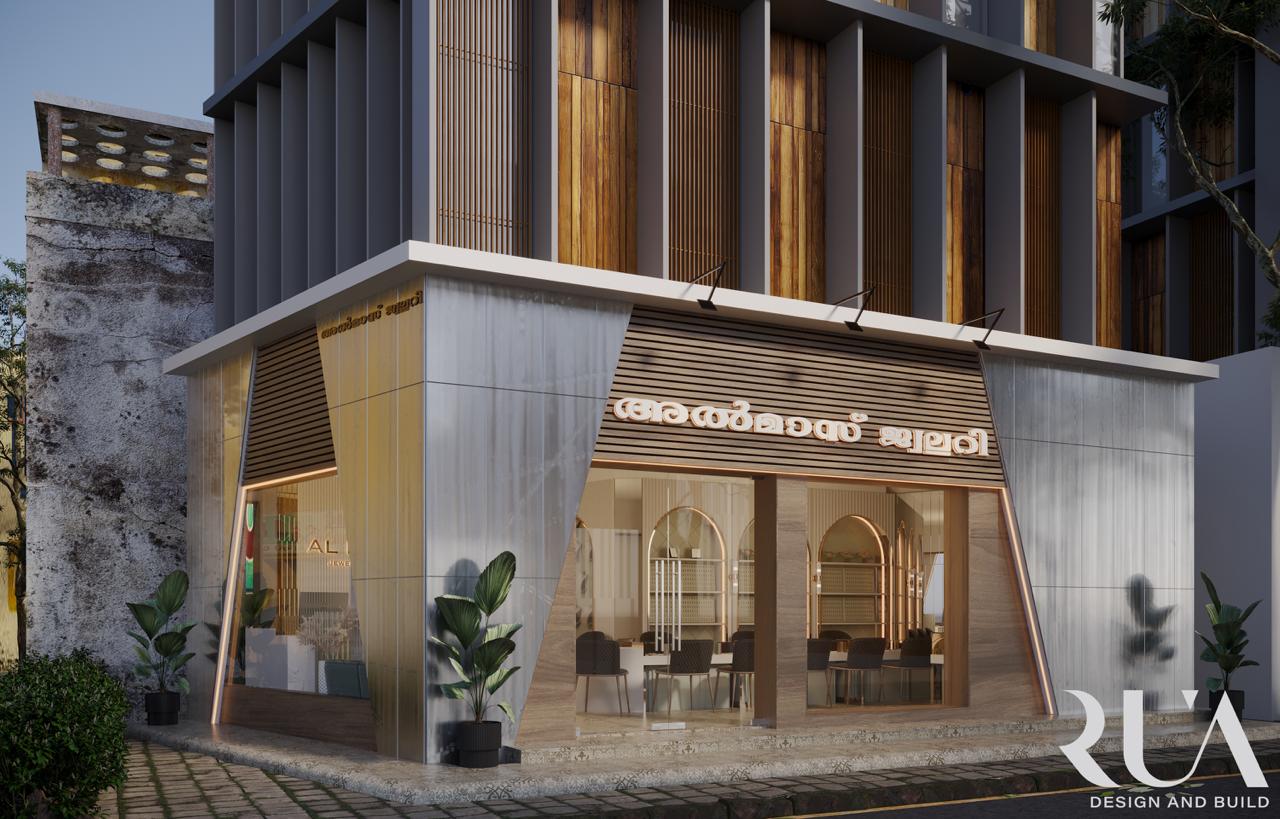 Geometric and Sleek Facades