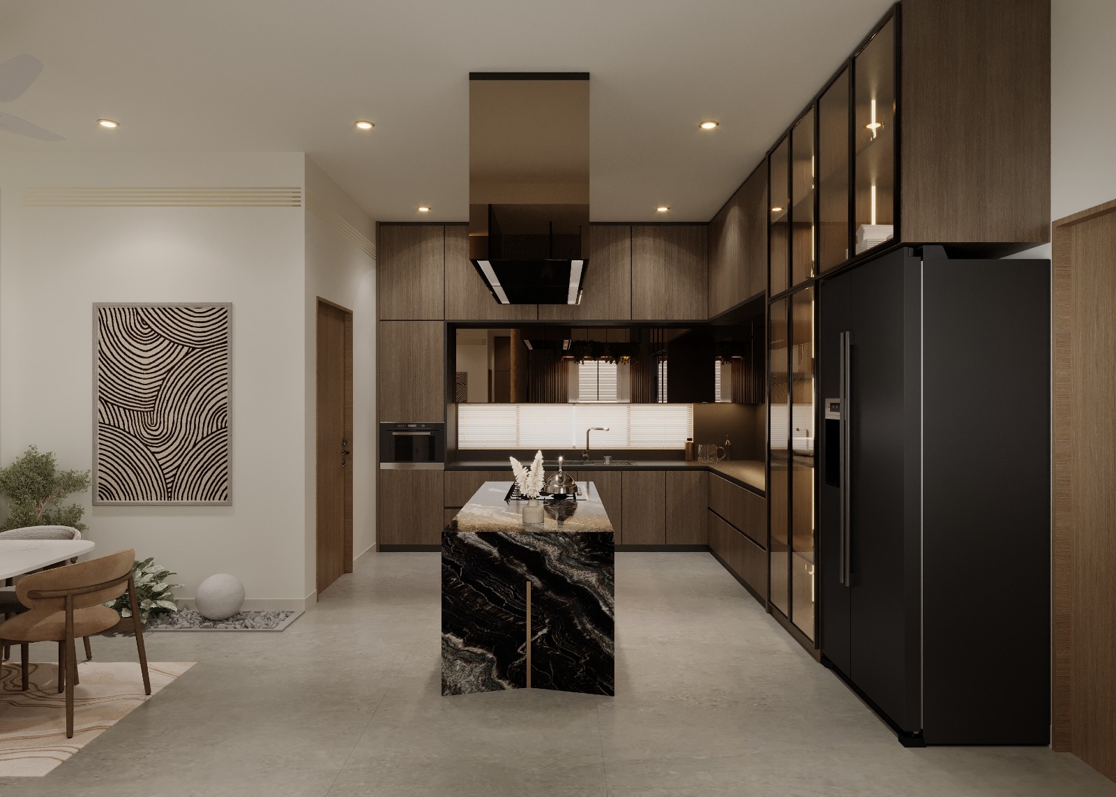 Modernist Geometric Villa